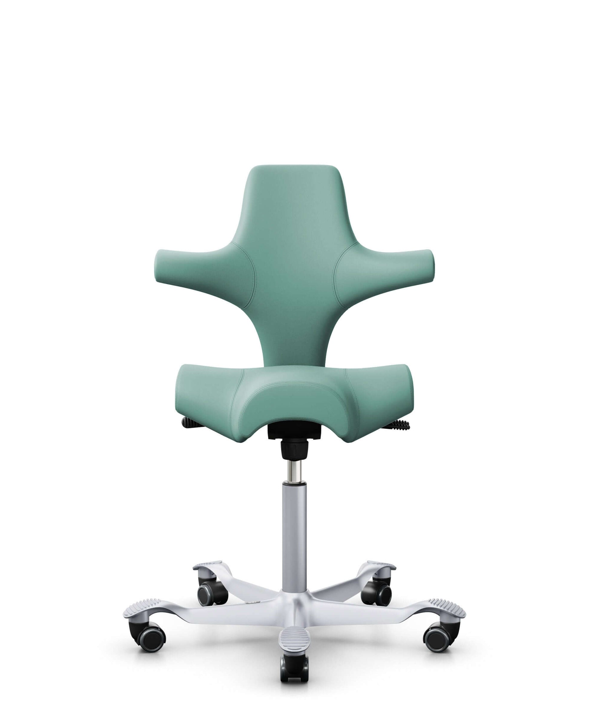 Bürostuhl HAG Capisco 8106 Paloma Soft Leder Aqua 55229