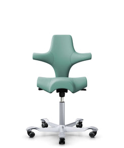 Bürostuhl HAG Capisco 8106 Paloma Soft Leder Aqua 55229