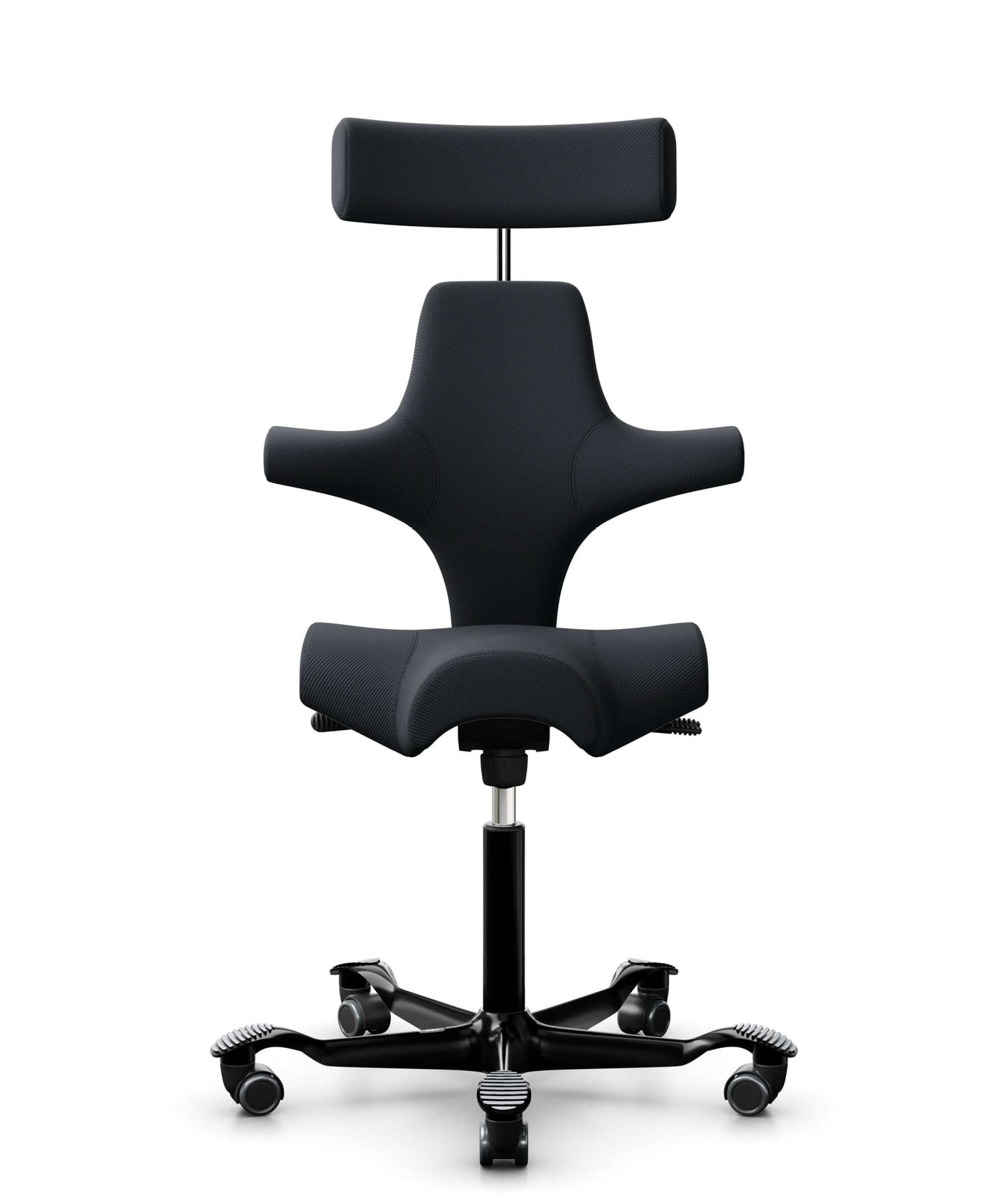 Bürostuhl HAG Capisco 8107 Sonderedition OCEANIC OOC01 Flotsam (schwarz)