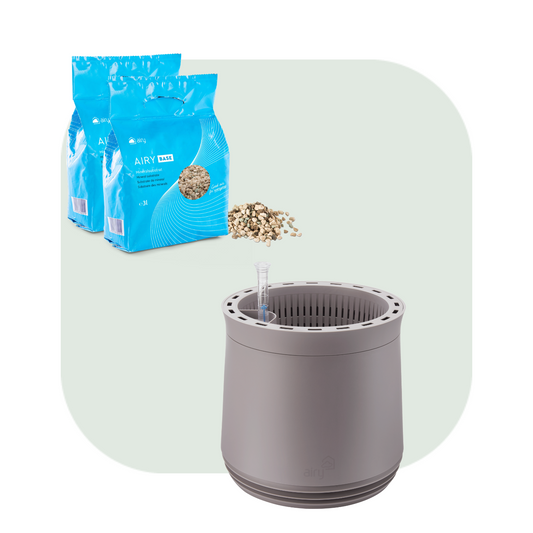 AIRY M inkl. Substrat (grau)