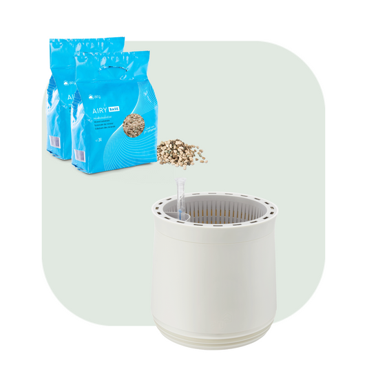 AIRY M inkl. Substrat (weiss)