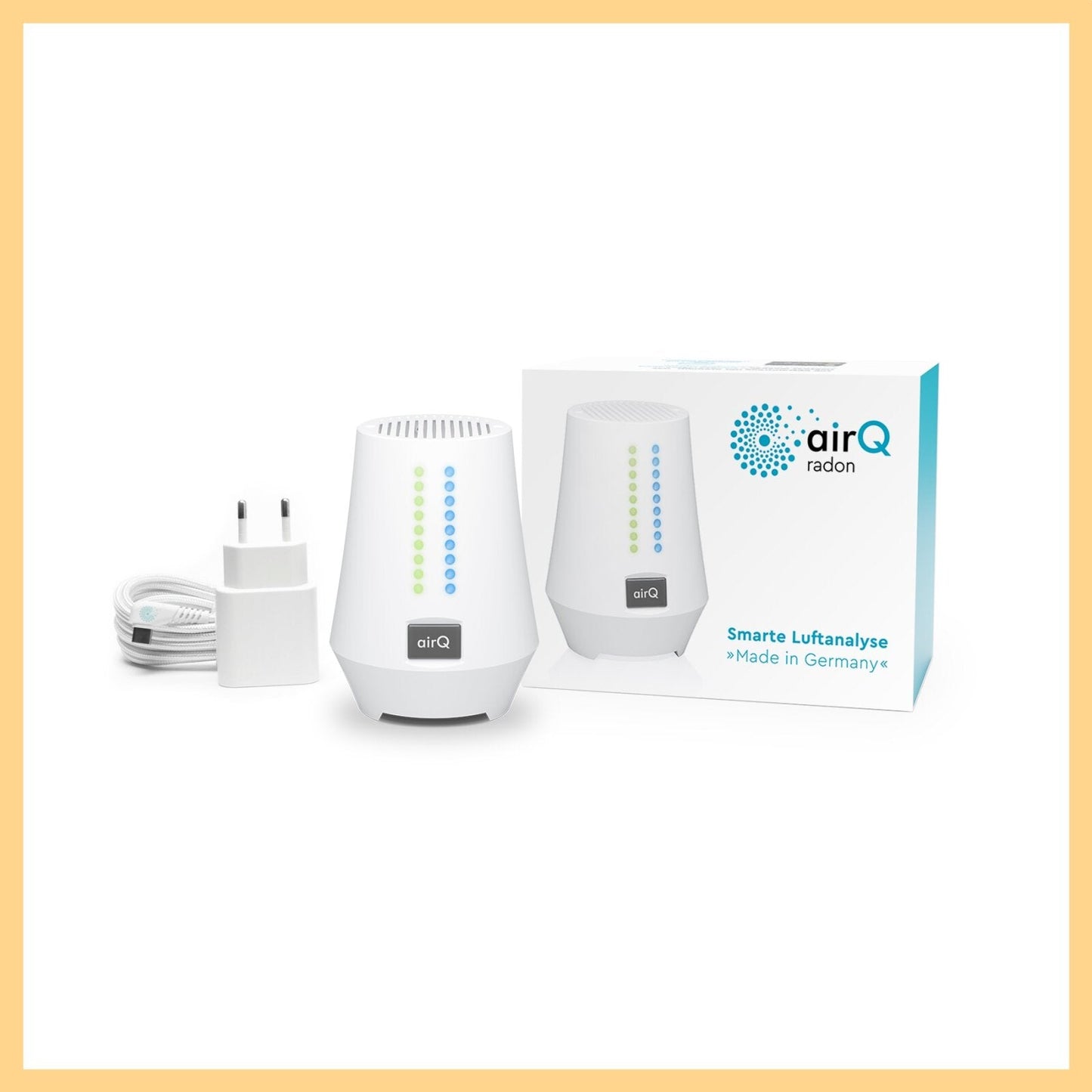 air-Q radon science - Luftanalysator (5 Sensoren + Science Option + optional. Zusatzsensoren)
