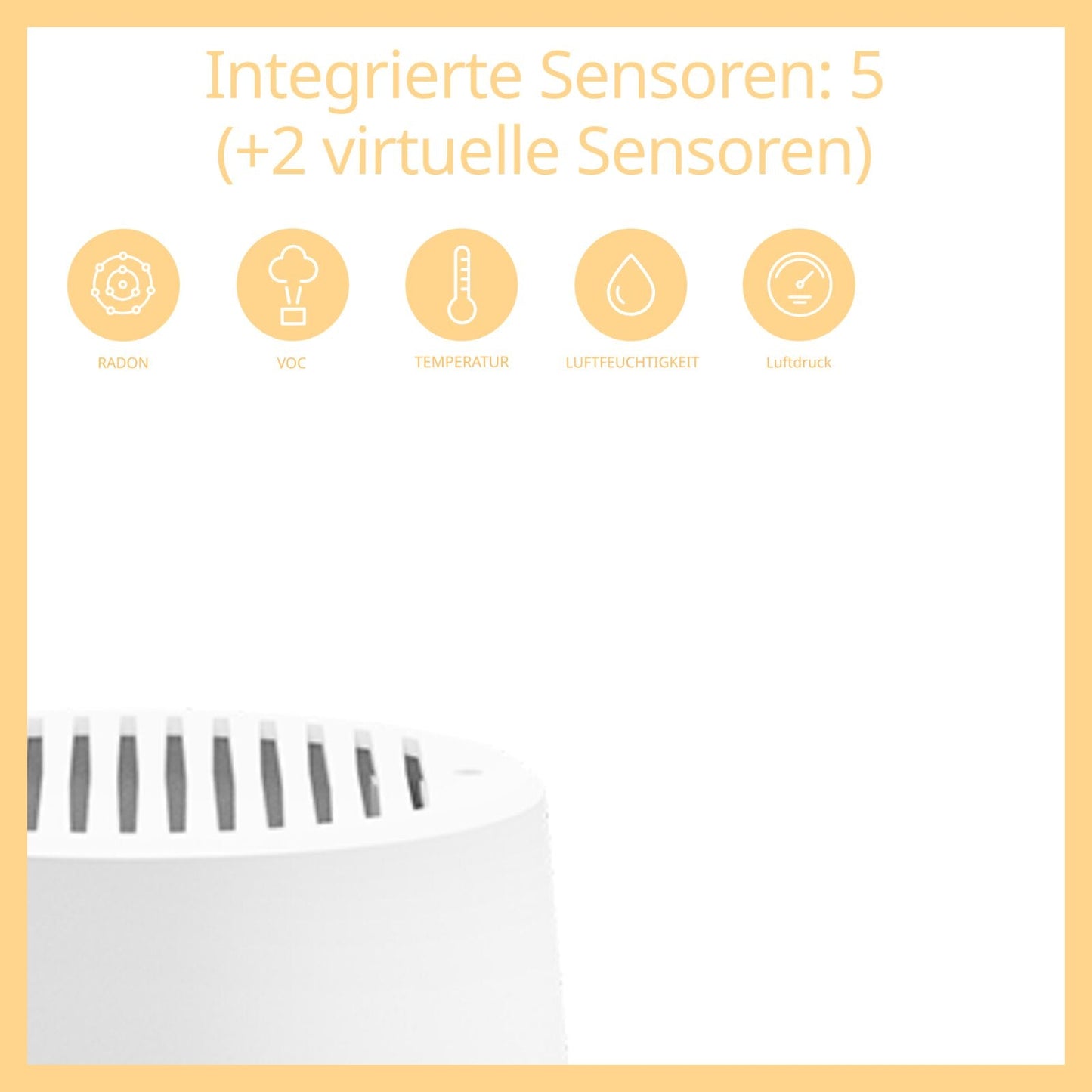 air-Q radon science - Luftanalysator (5 Sensoren + Science Option + optional. Zusatzsensoren)
