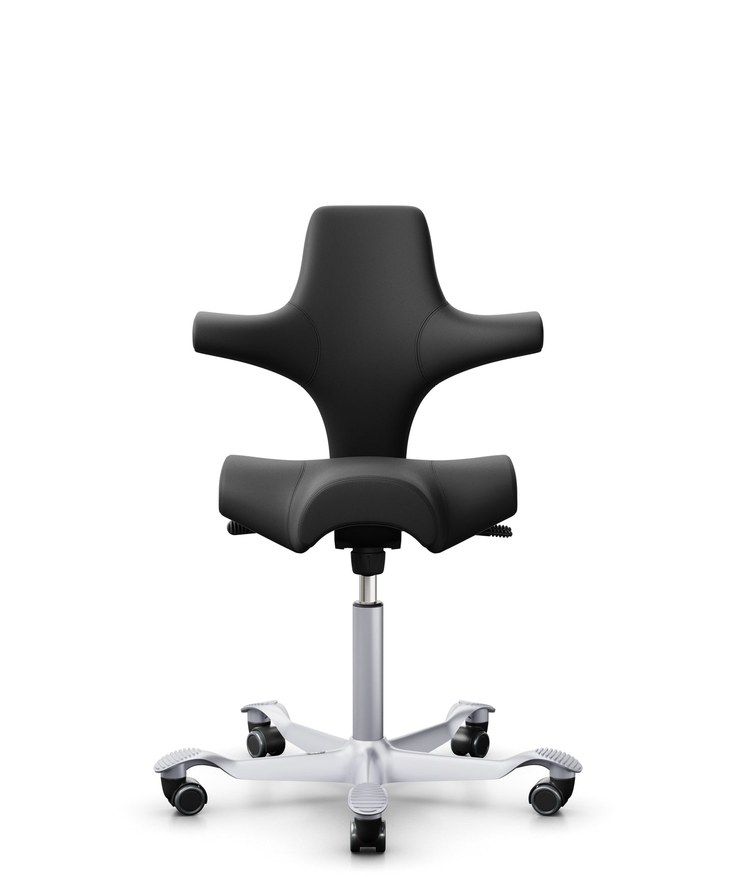 HAG Capisco 8106 Antigo Leder schwarz - Musterstuhl