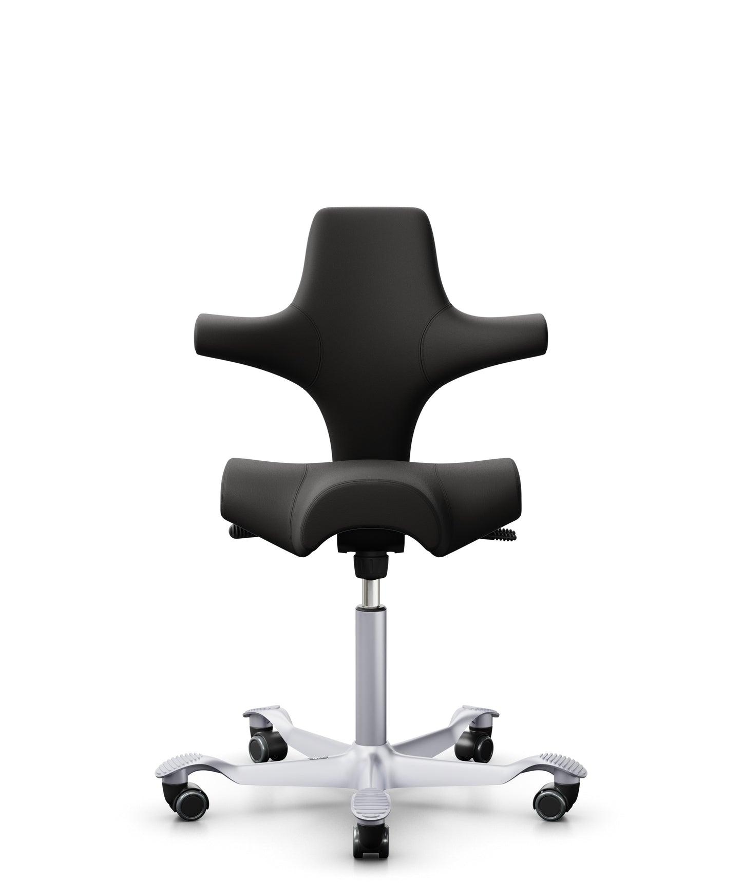 HAG Capisco 8106 Elmosoft Leder schwarz EL99999