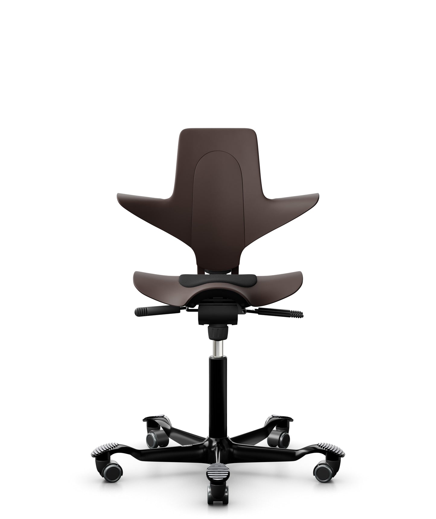 Bürostuhl HAG Capisco Puls 8010 EXR009 braun/schwarz - AKTION