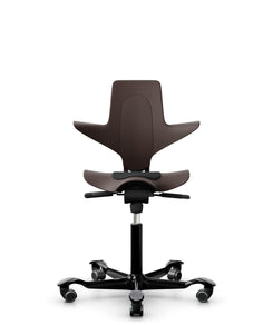 Bürostuhl HAG Capisco Puls 8010 EXR009 braun/schwarz - AKTION