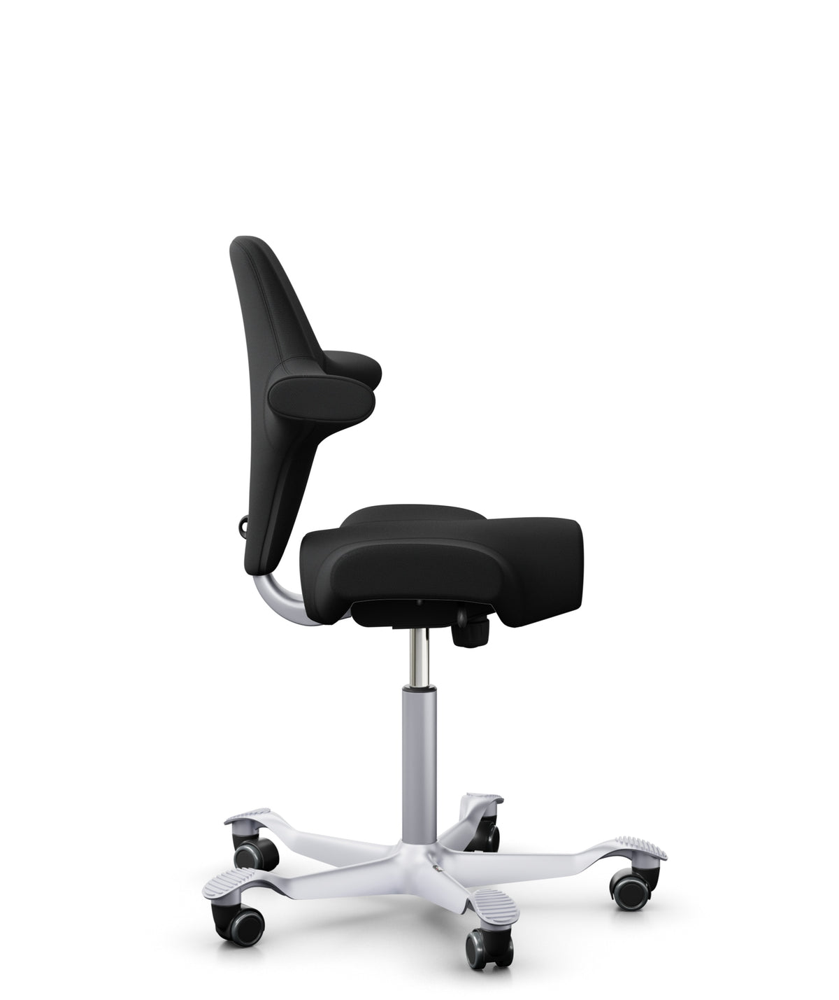 HAG Capisco 8106 Cura Loop 60999 schwarz – Seitenansicht