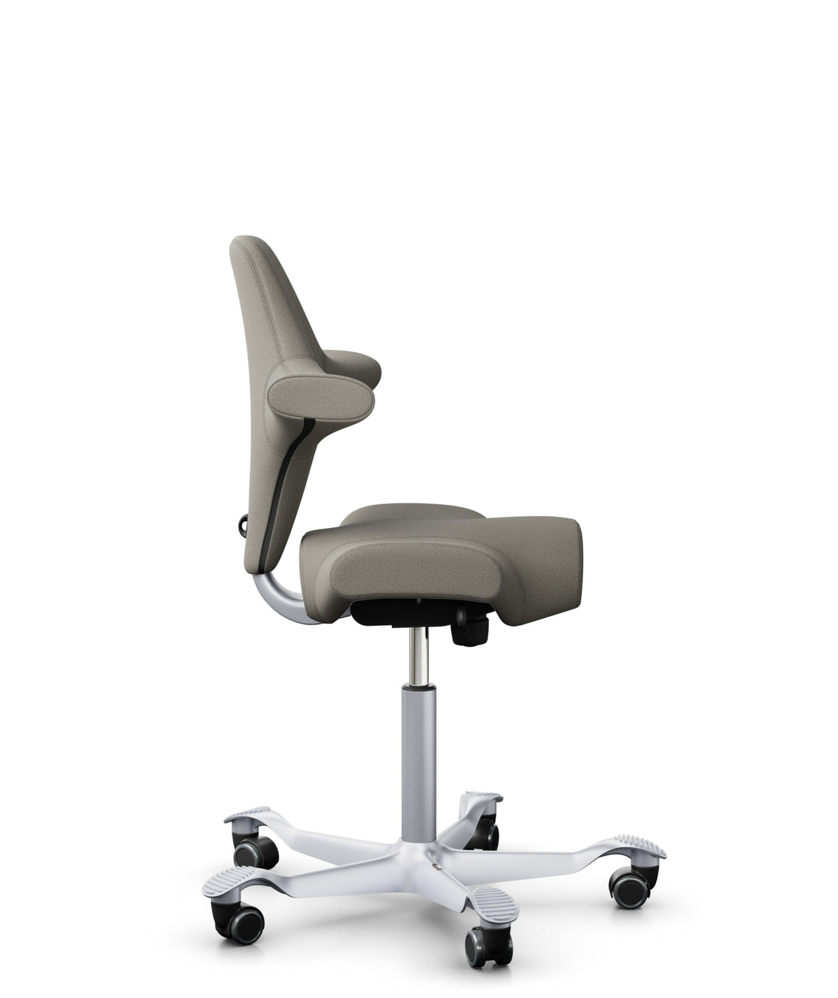 HAG Capisco 8106 Cura Loop 61168 beige-grau – Seitenansicht