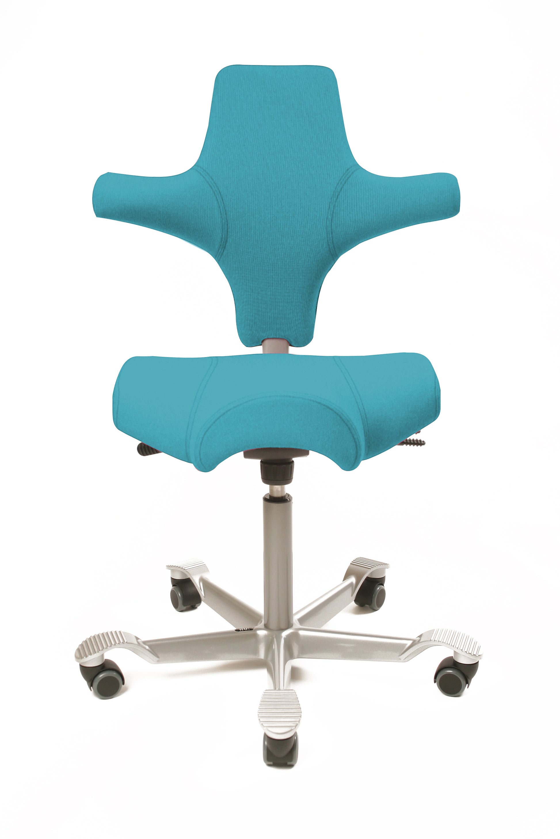 Bürostuhl HAG Capisco 8106 Sonderedition Fame 66133 türkis-blau