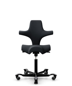Bürostuhl HAG Capisco 8106 Sonderedition OCEANIC OOC01 Flotsam (schwarz)